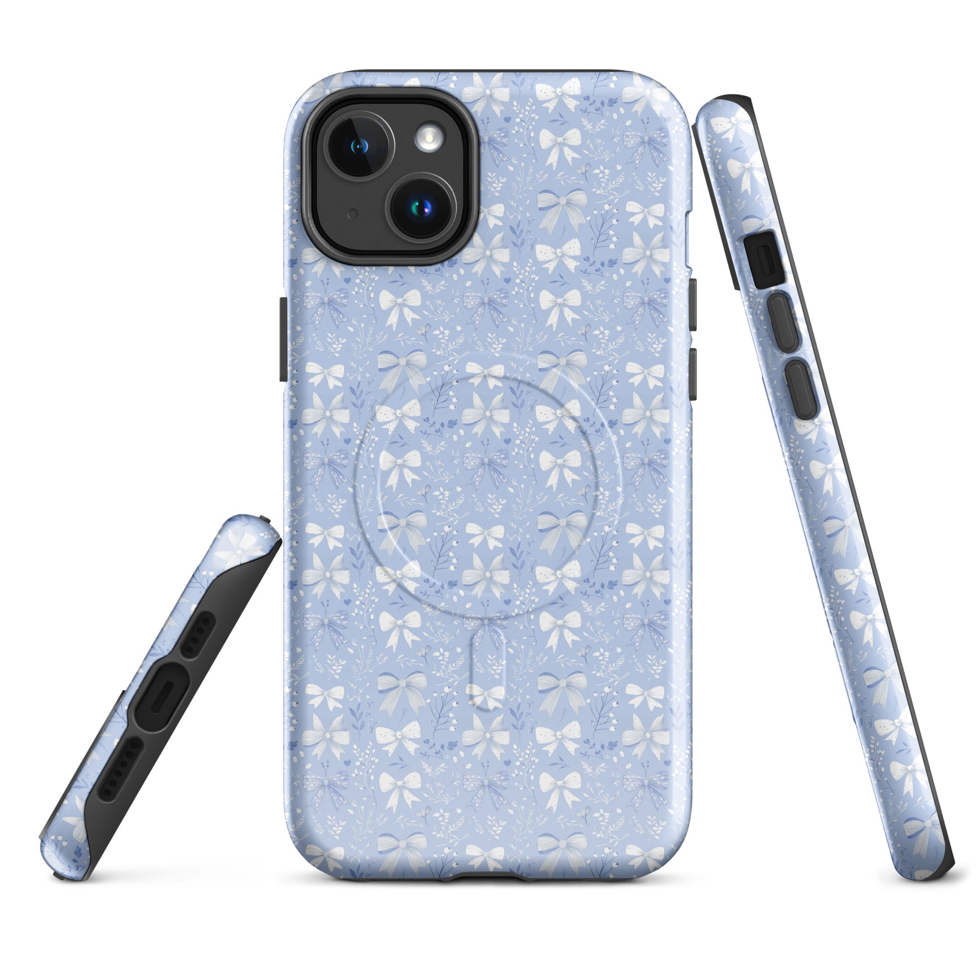 Bedtime Bows MagSafe® tough case for iPhone® - Sorelle Gifts
