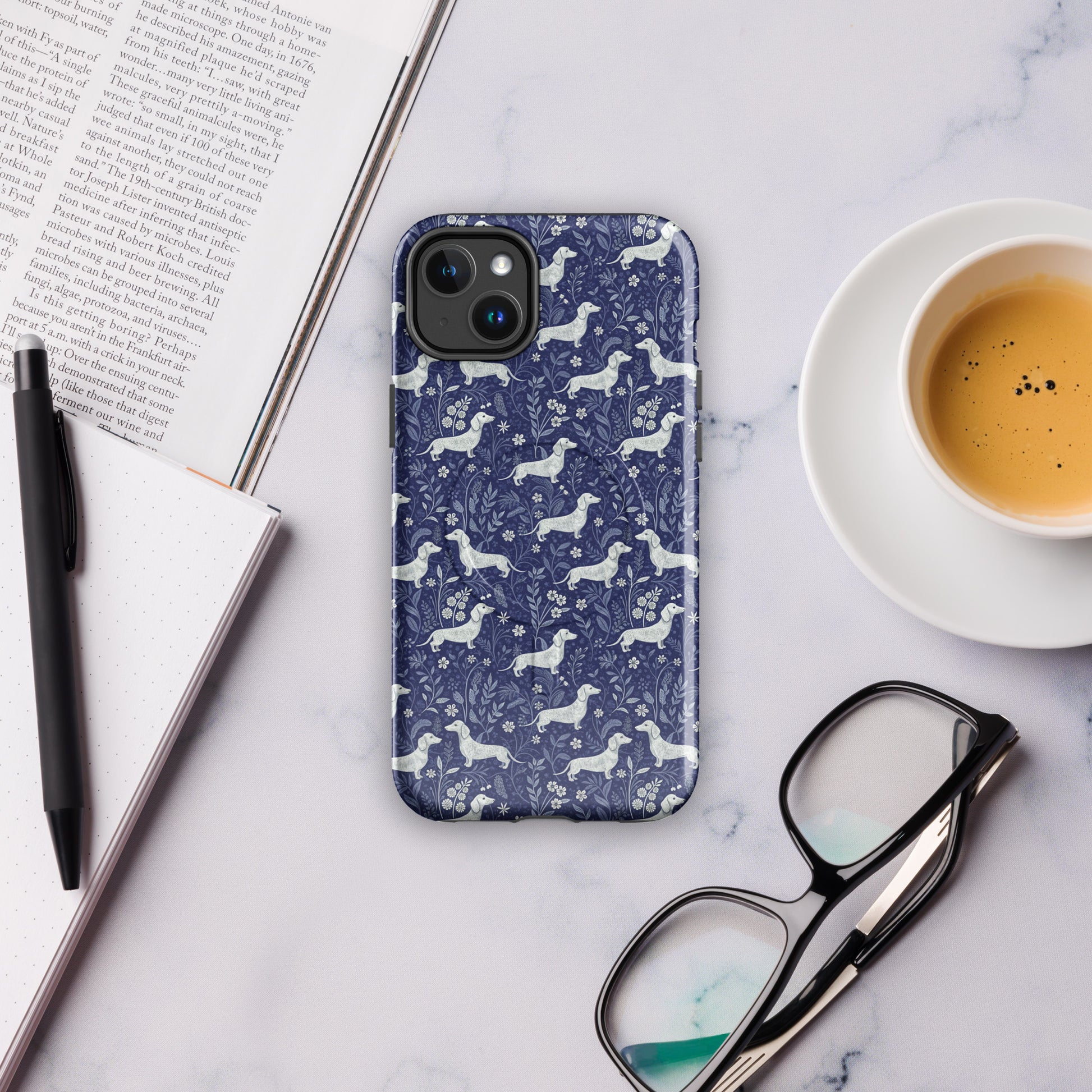 Dachshund Dreams MagSafe® tough case for iPhone® - Sorelle Gifts