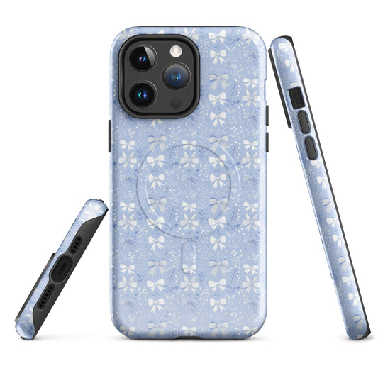 Bedtime Bows MagSafe® tough case for iPhone® - Sorelle Gifts