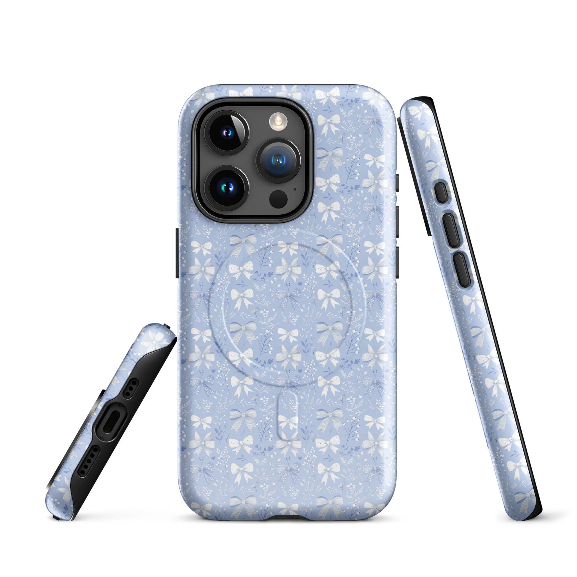 Bedtime Bows MagSafe® tough case for iPhone® - Sorelle Gifts