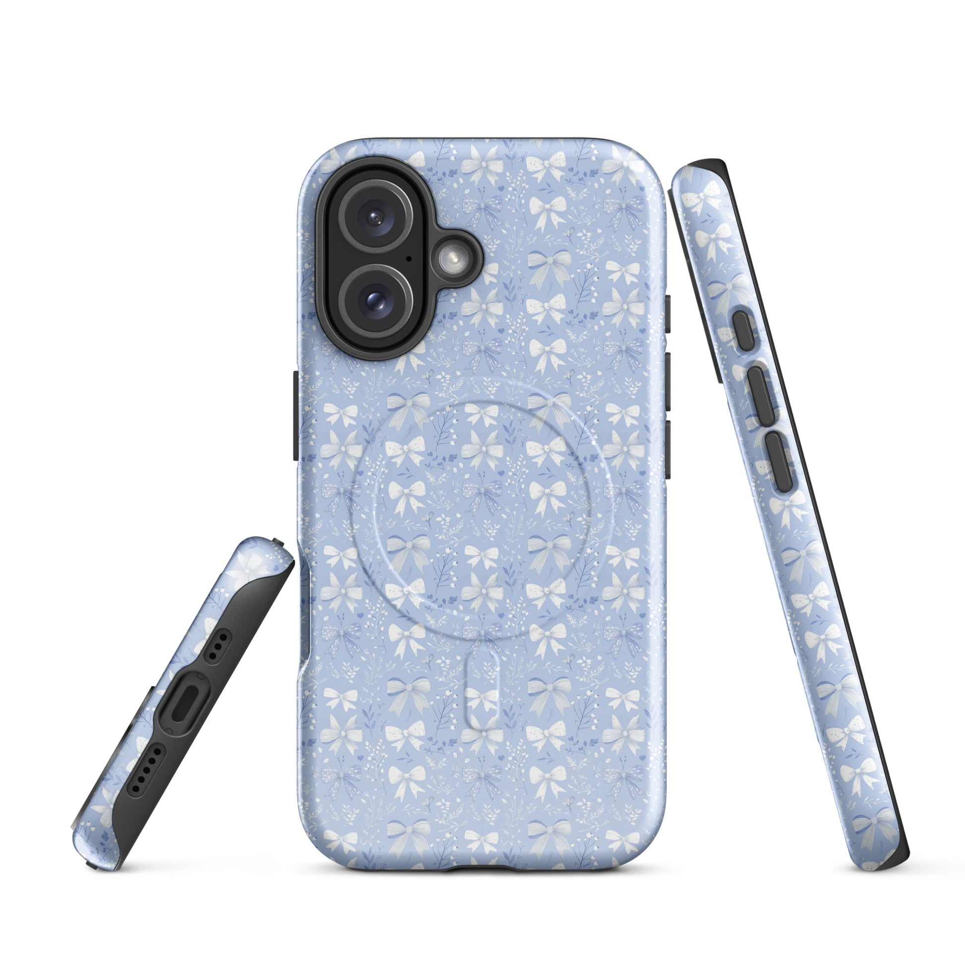 Bedtime Bows MagSafe® tough case for iPhone® - Sorelle Gifts