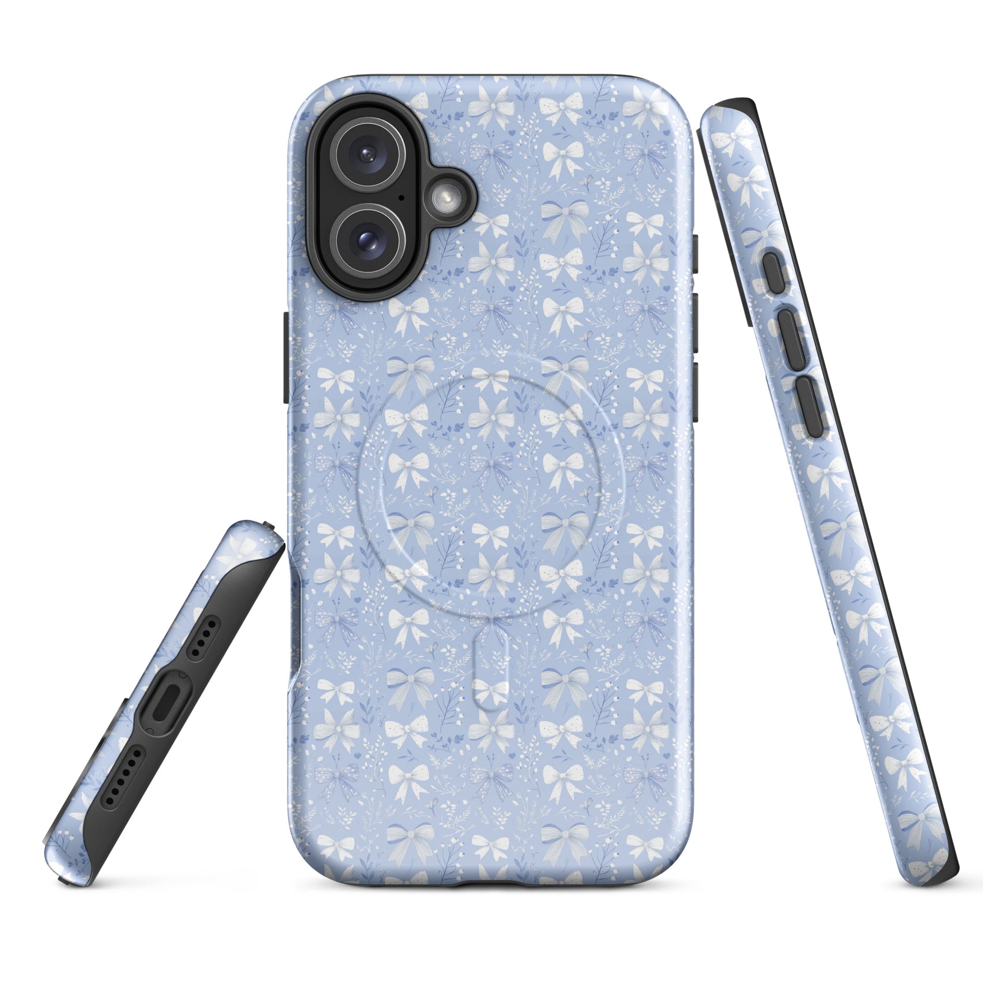 Bedtime Bows MagSafe® tough case for iPhone® - Sorelle Gifts