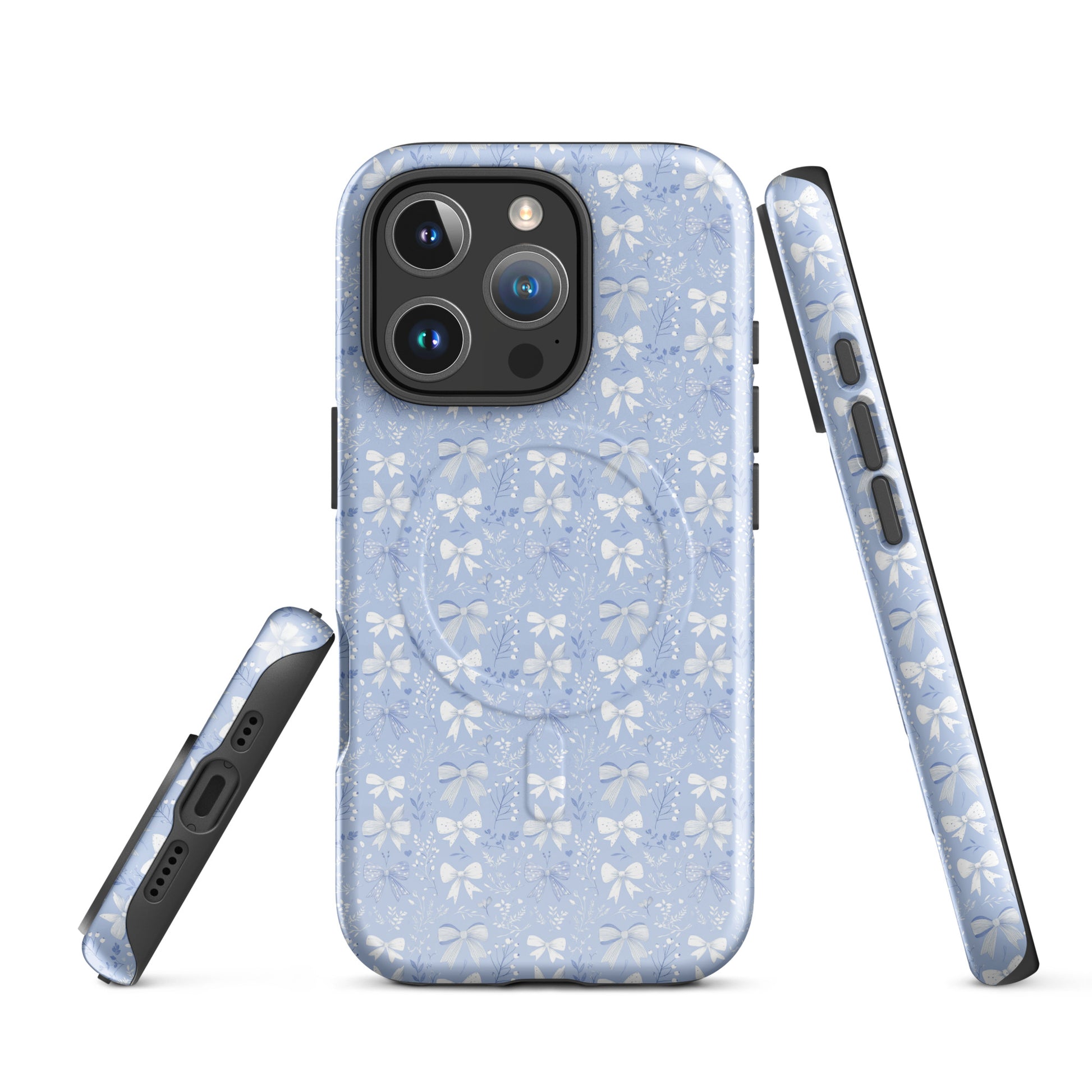 Bedtime Bows MagSafe® tough case for iPhone® - Sorelle Gifts