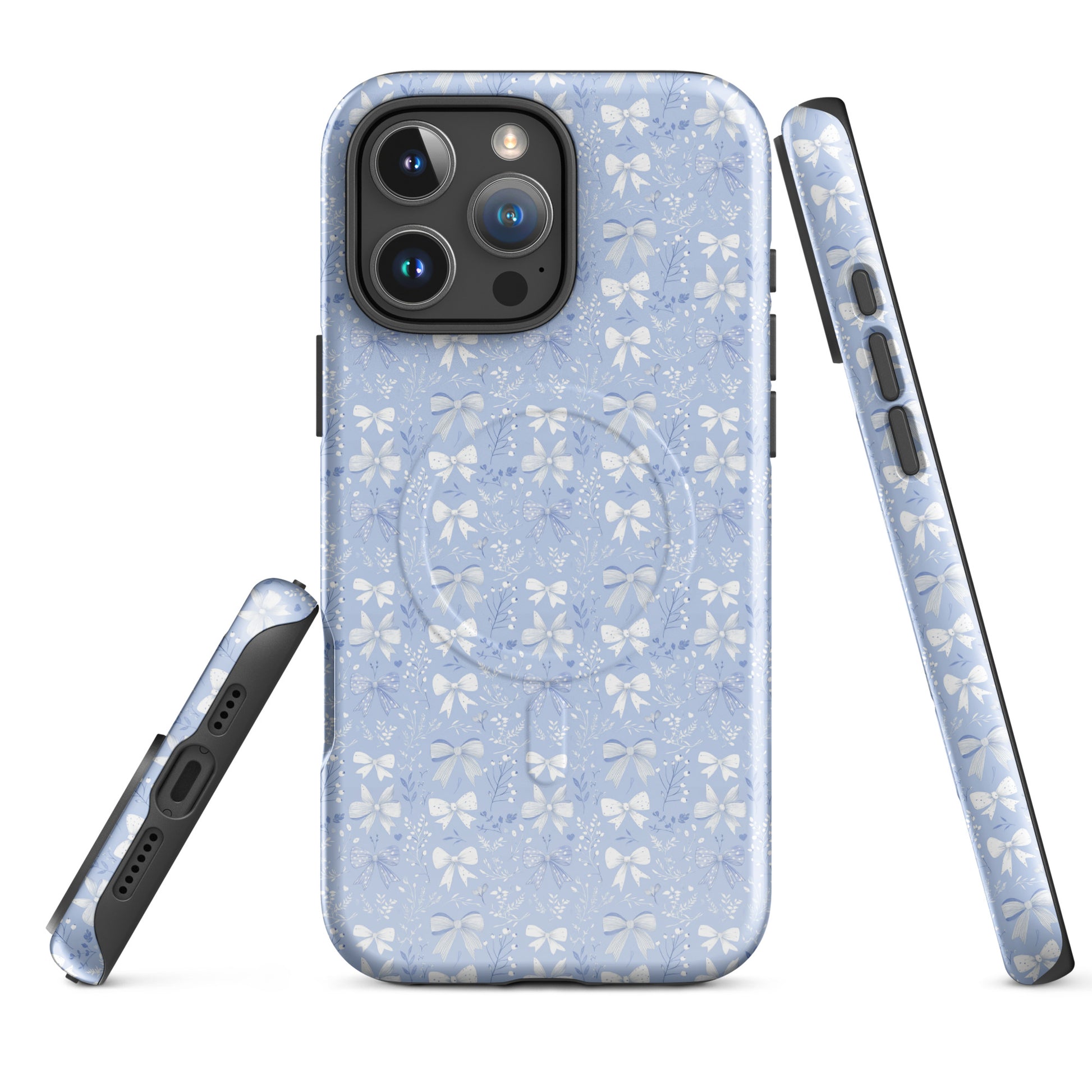 Bedtime Bows MagSafe® tough case for iPhone® - Sorelle Gifts
