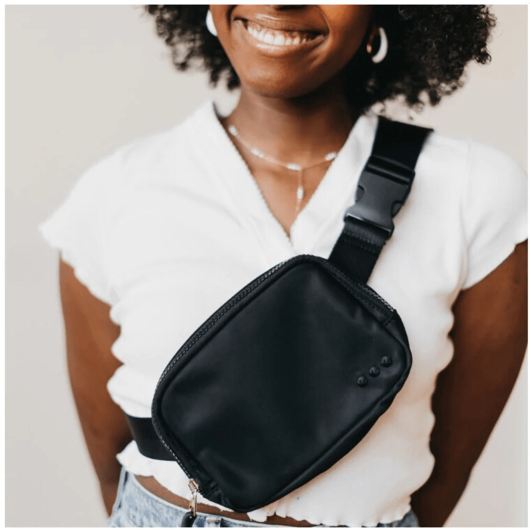 Nadya Nylon Bum Bag - Stylish and Functional Travel Accessory
