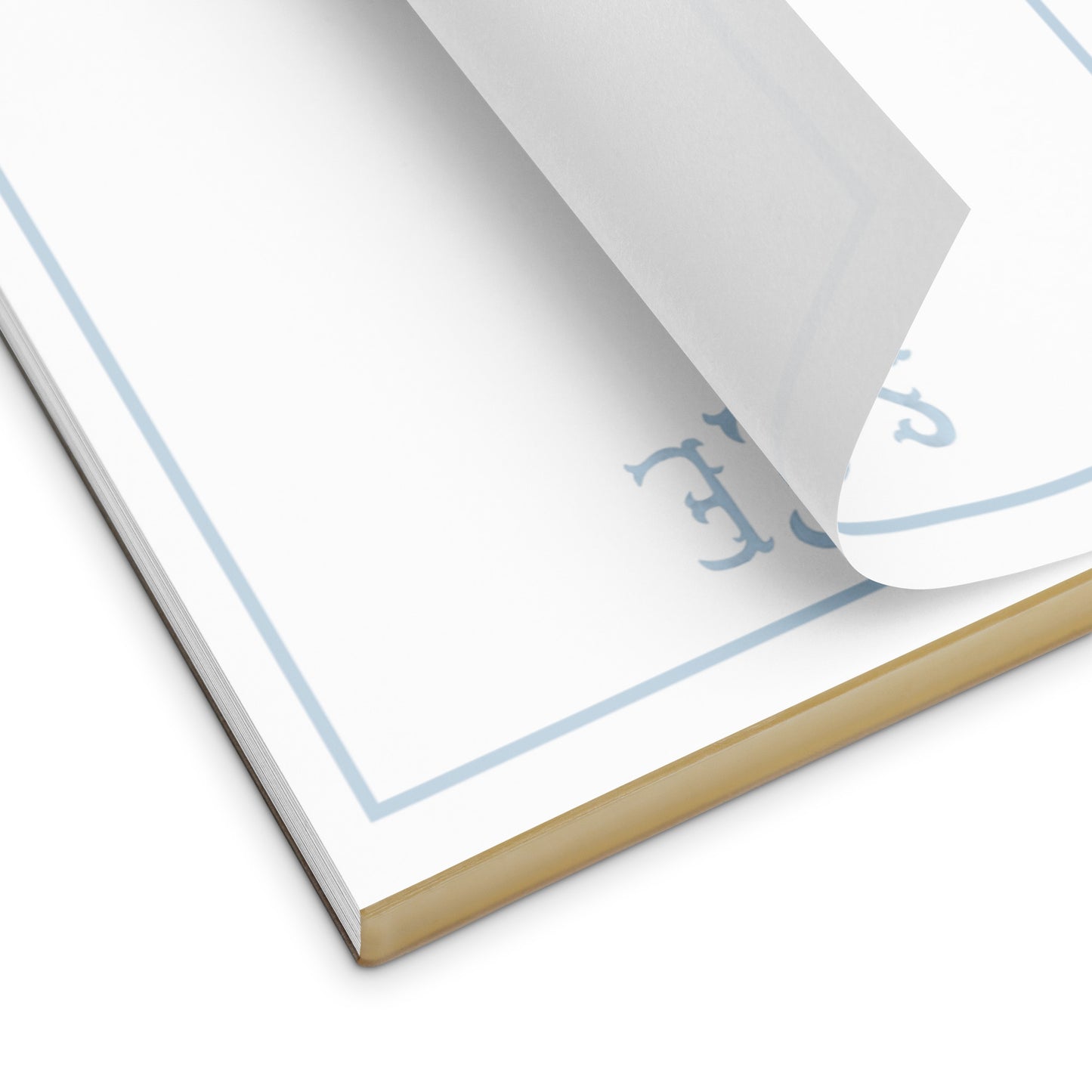Monogram Hydrangea Magnetic Notepad - Sorelle Gifts