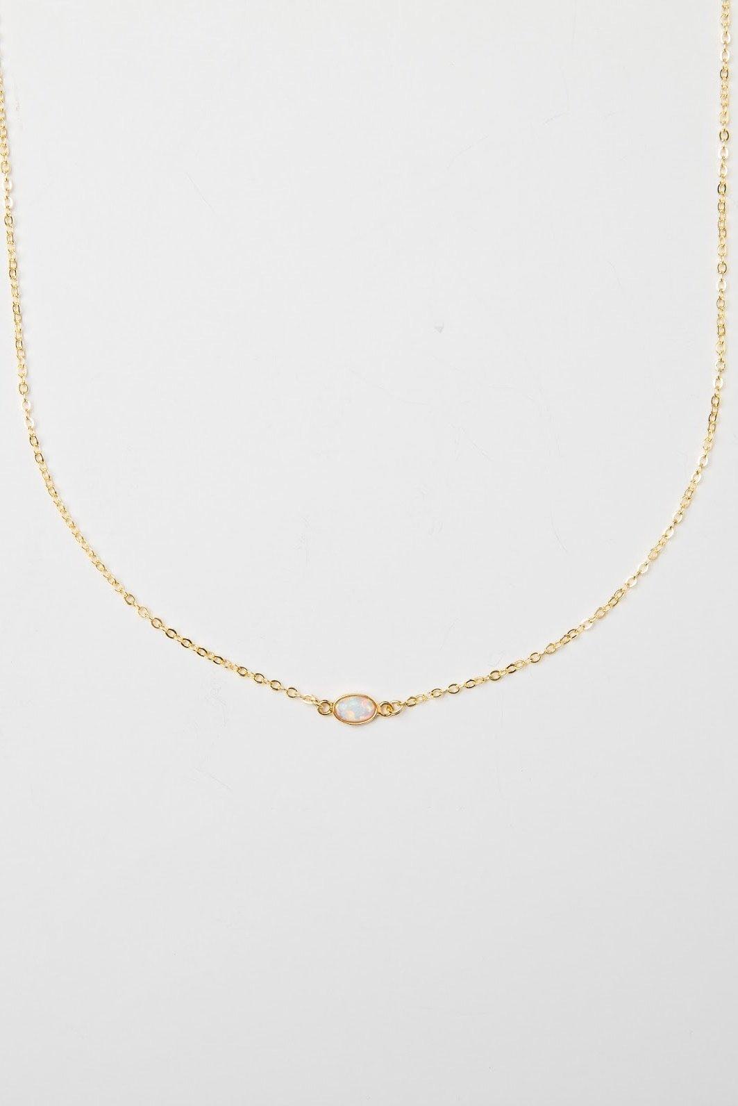 Opal & Gold Choker - Sorelle Gifts