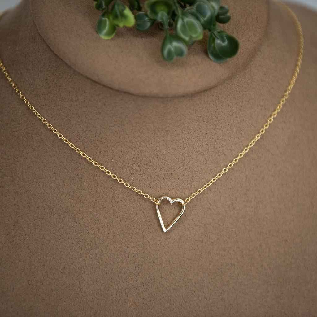 Open Heart Necklace - A Symbol of Love and Elegance