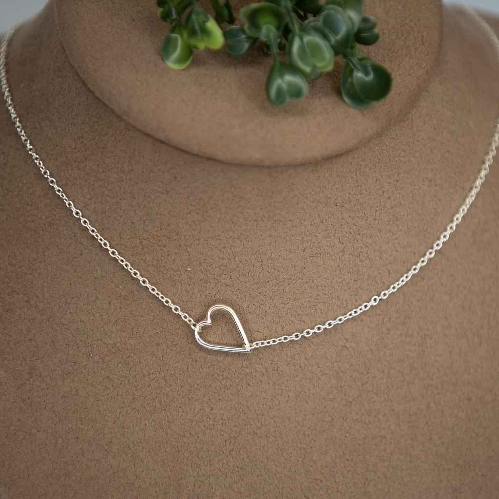 Open Heart Necklace - A Symbol of Love and Elegance