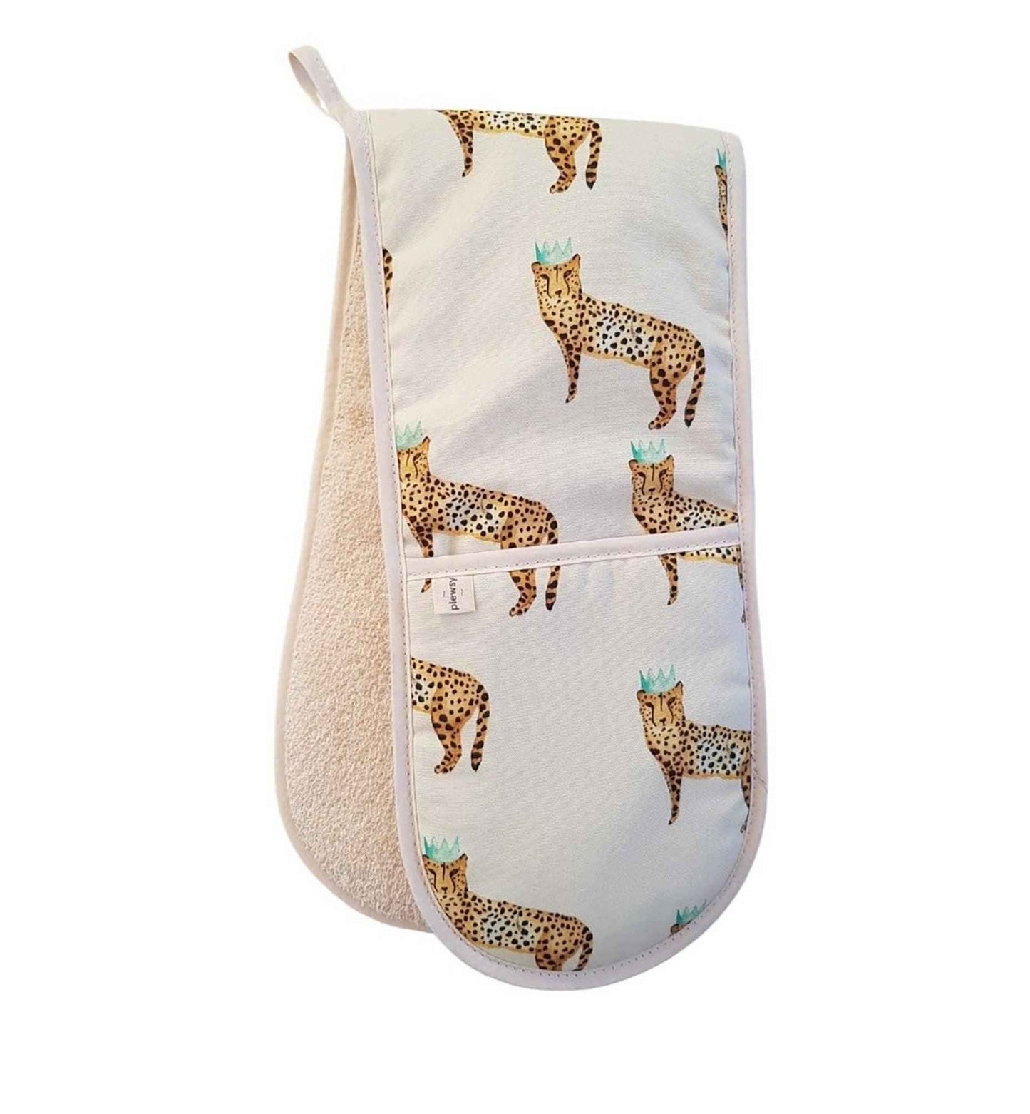 Party Animal Cheetah Oven Gloves