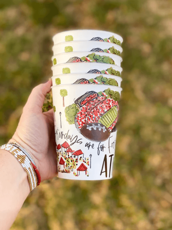 Reusable Stadium Cups - Athens - Sorelle Gifts