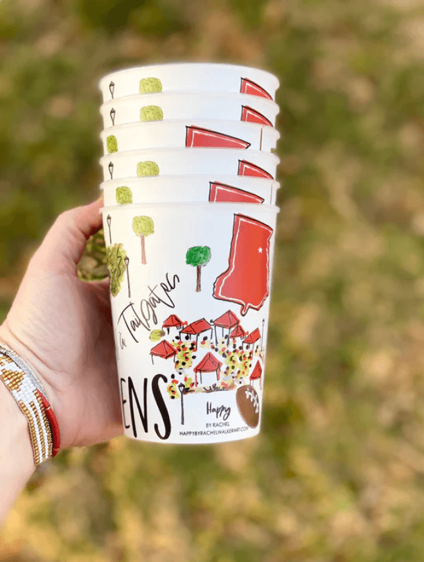 Reusable Stadium Cups - Athens - Sorelle Gifts