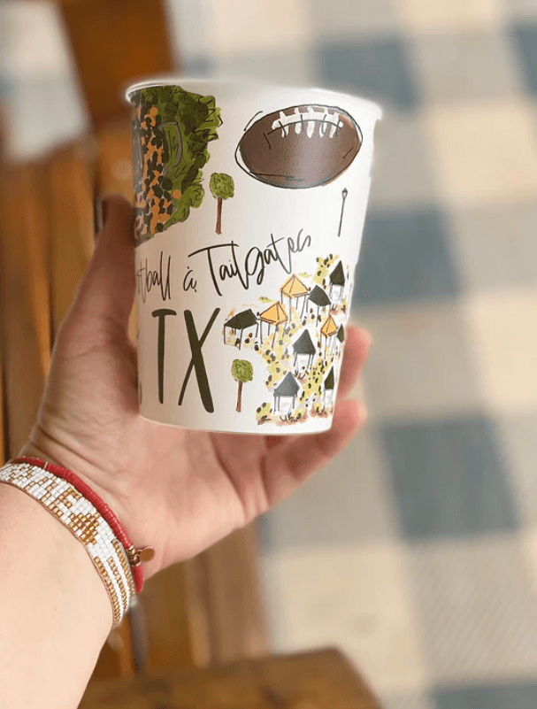 Reusable Stadium Cups - Waco for Tailgates and Game Day