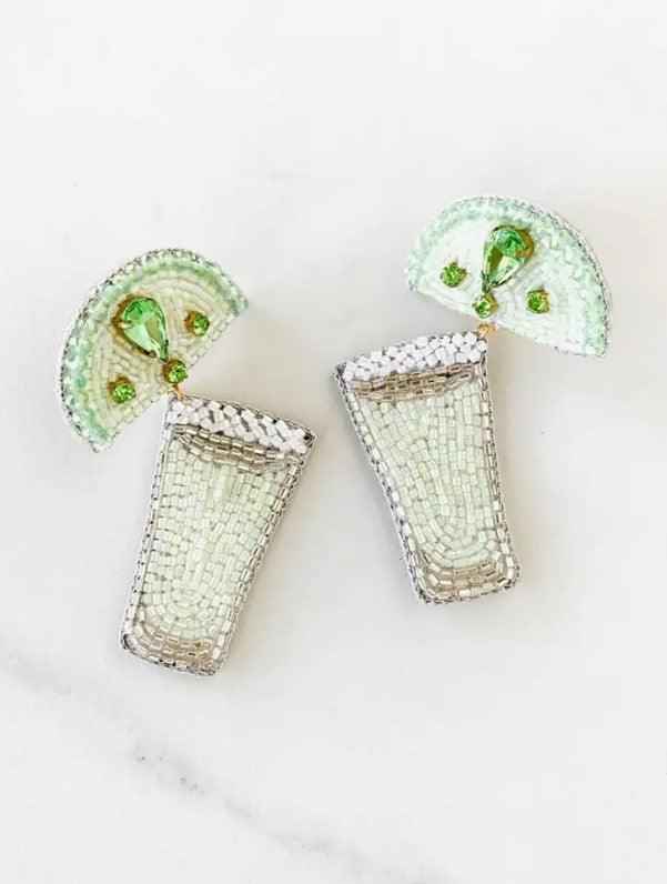 ¡Salud! Tequila Shot Beaded Earrings for a Fun and Unique Style