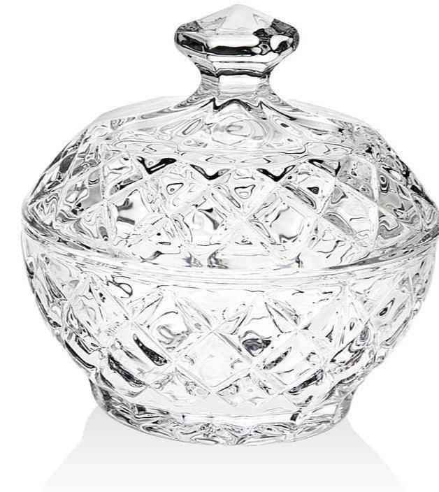 Shannon Crystal Vanity Set - 2 Piece Elegant Vanity Organizer