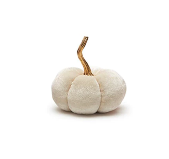 Pink Hues Plush Velvet Pumpkins