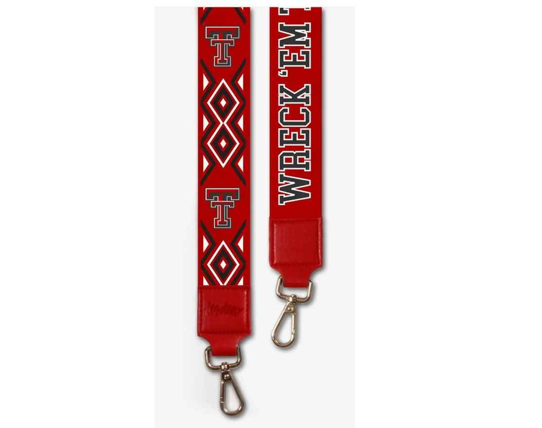 University 2" Crossbody Reversible Patterned Straps - multiple options