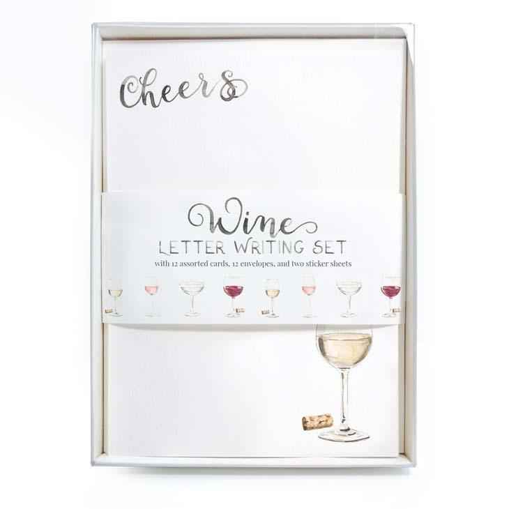 Wine Letter Writing Stationery Set