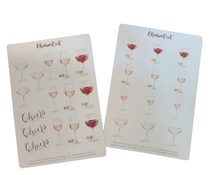 Wine Letter Writing Stationery Set