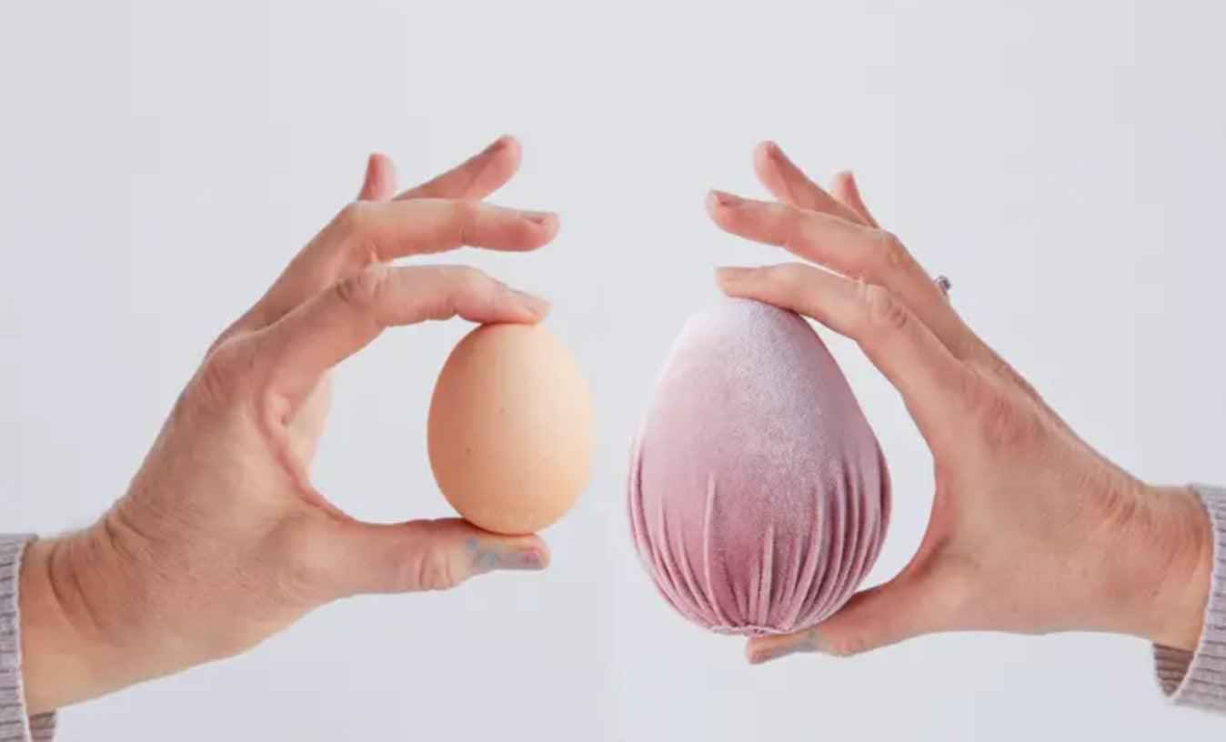 Handmade Velvet Eggs - Unique Artisan Decor for Your Home