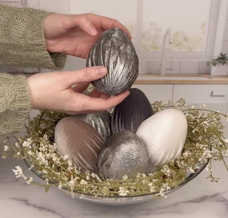 Handmade Velvet Eggs - Sorelle Gifts