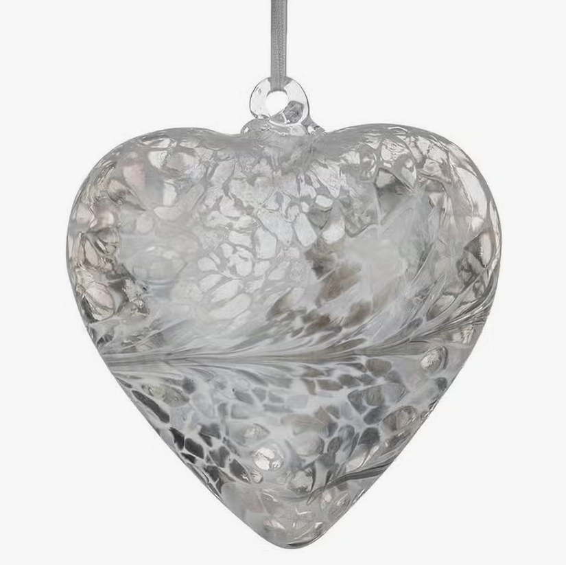Charity Blown Glass Friendship Hearts - various colors - Sorelle Gifts