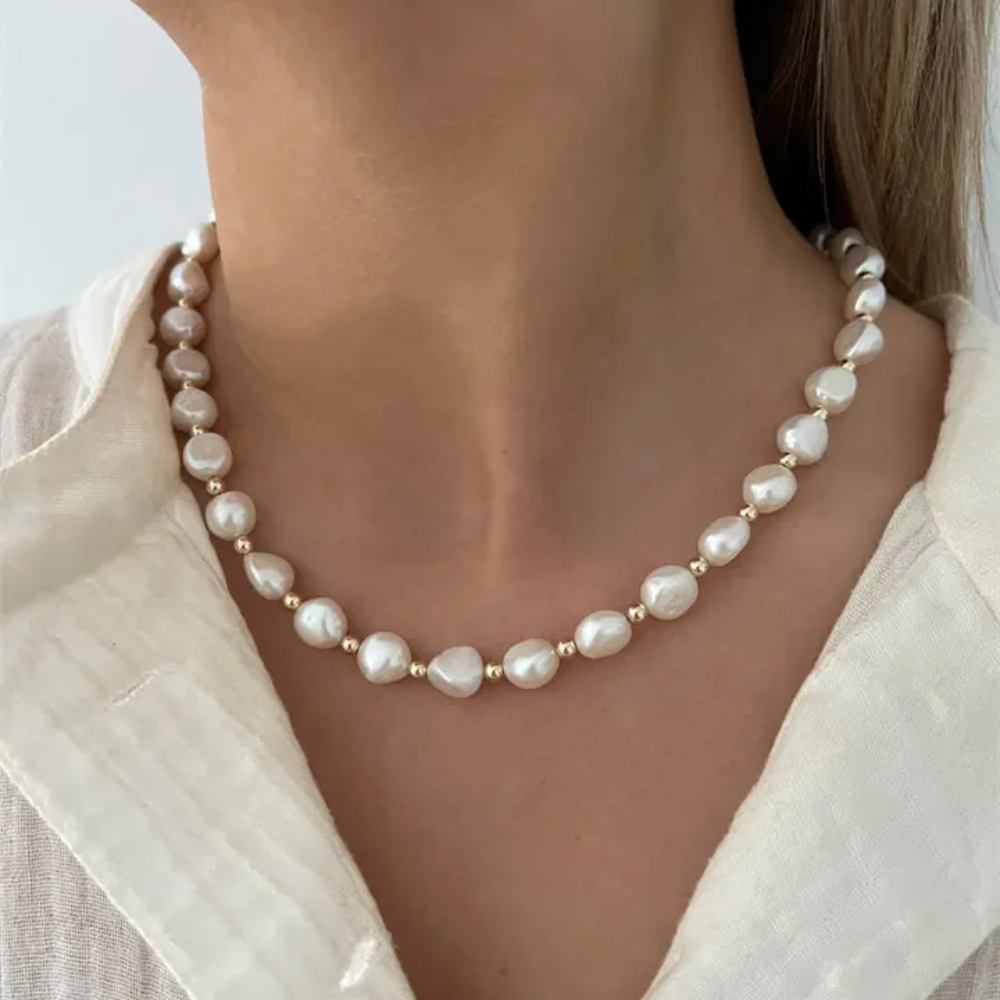 Eliza Pearl Necklace