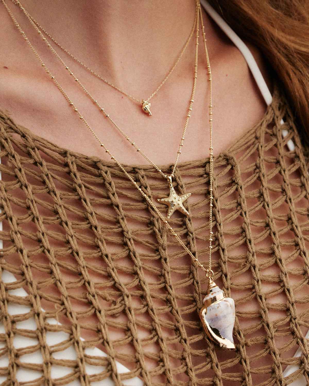 Sea Seeker Shell Necklace