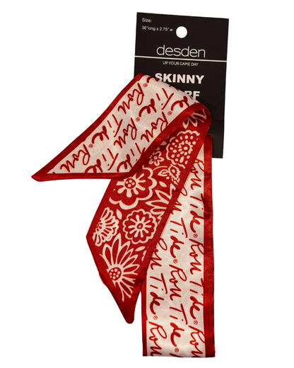 Skinny Scarf – Alabama Crimson Tide