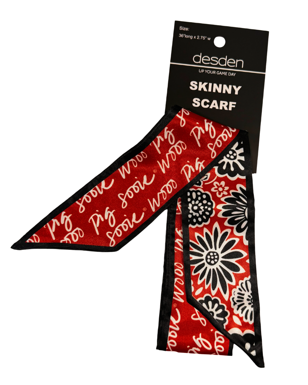 Skinny Scarf – Arkansas Razorbacks