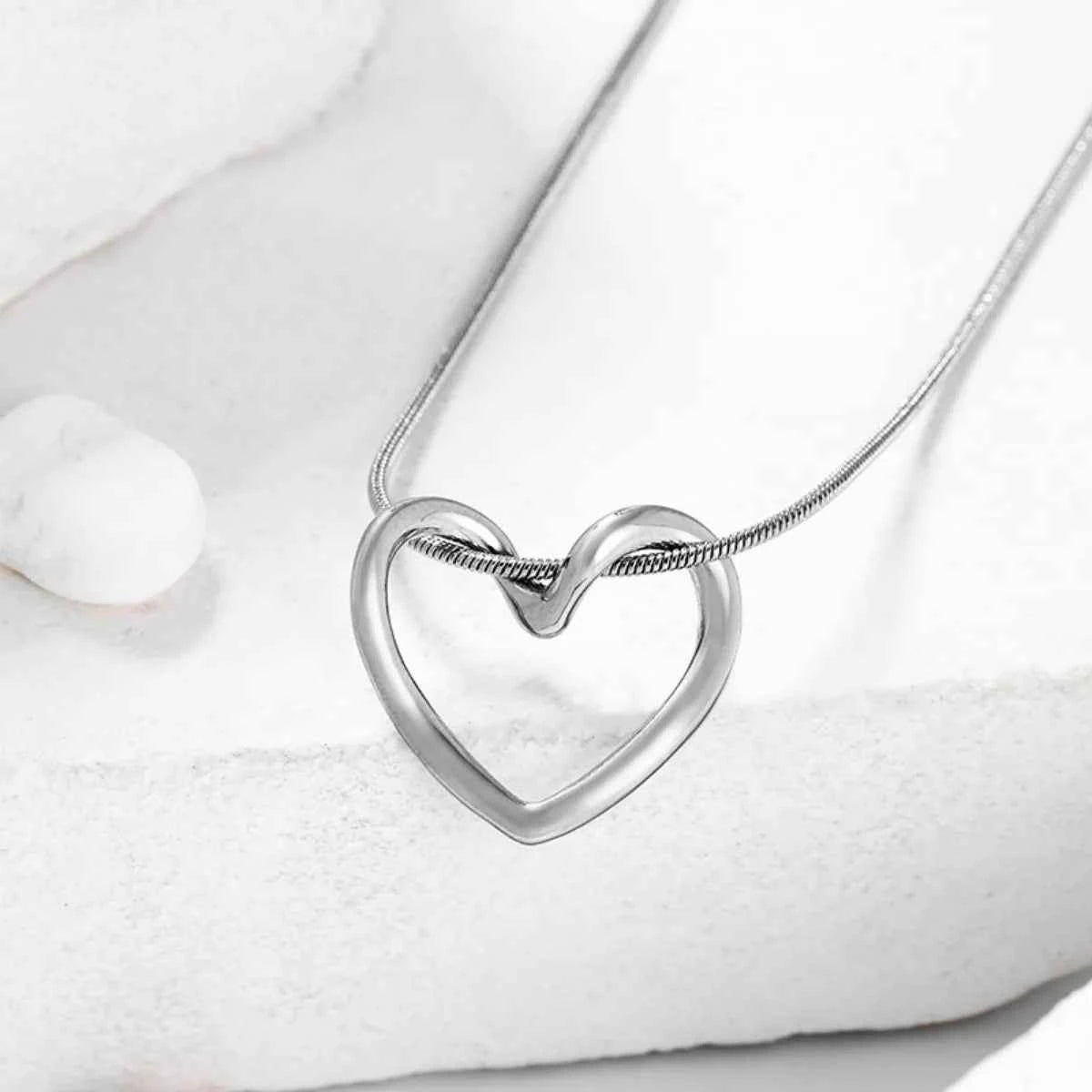Open Heart Necklace