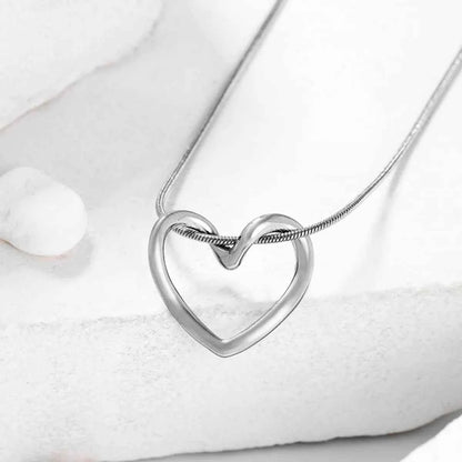 Open Heart Necklace