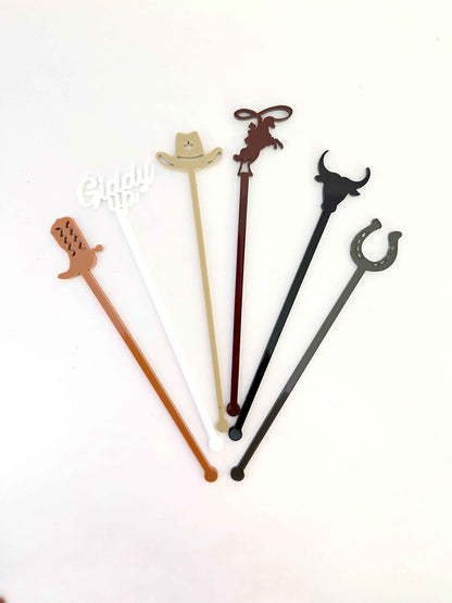 Rodeo Stir Stick Set