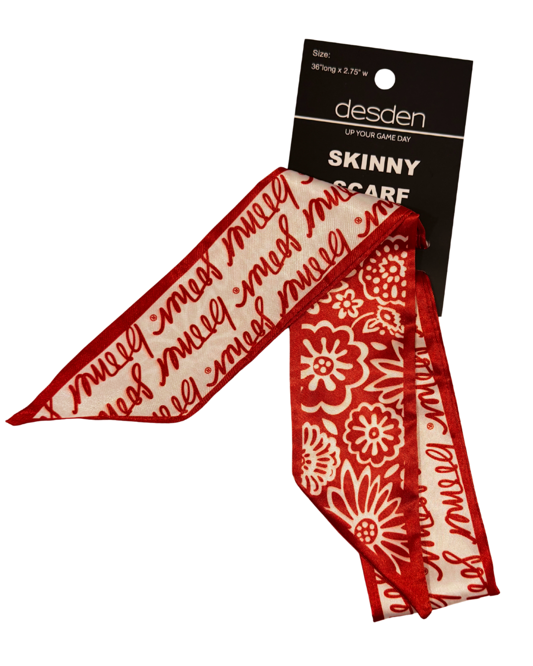 Skinny Scarf – Oklahoma Sooners