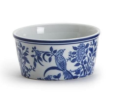 8 oz. Porcelain Chinoiserie Deli Container Holder - Sorelle Gifts