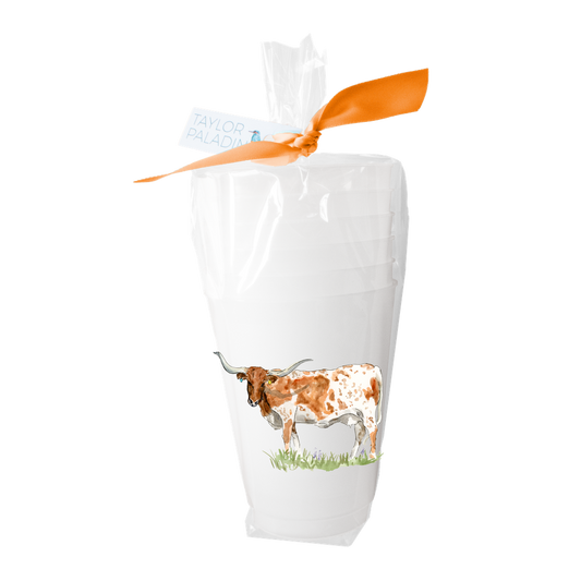 Texas Longhorn Frosted Game Day Cups