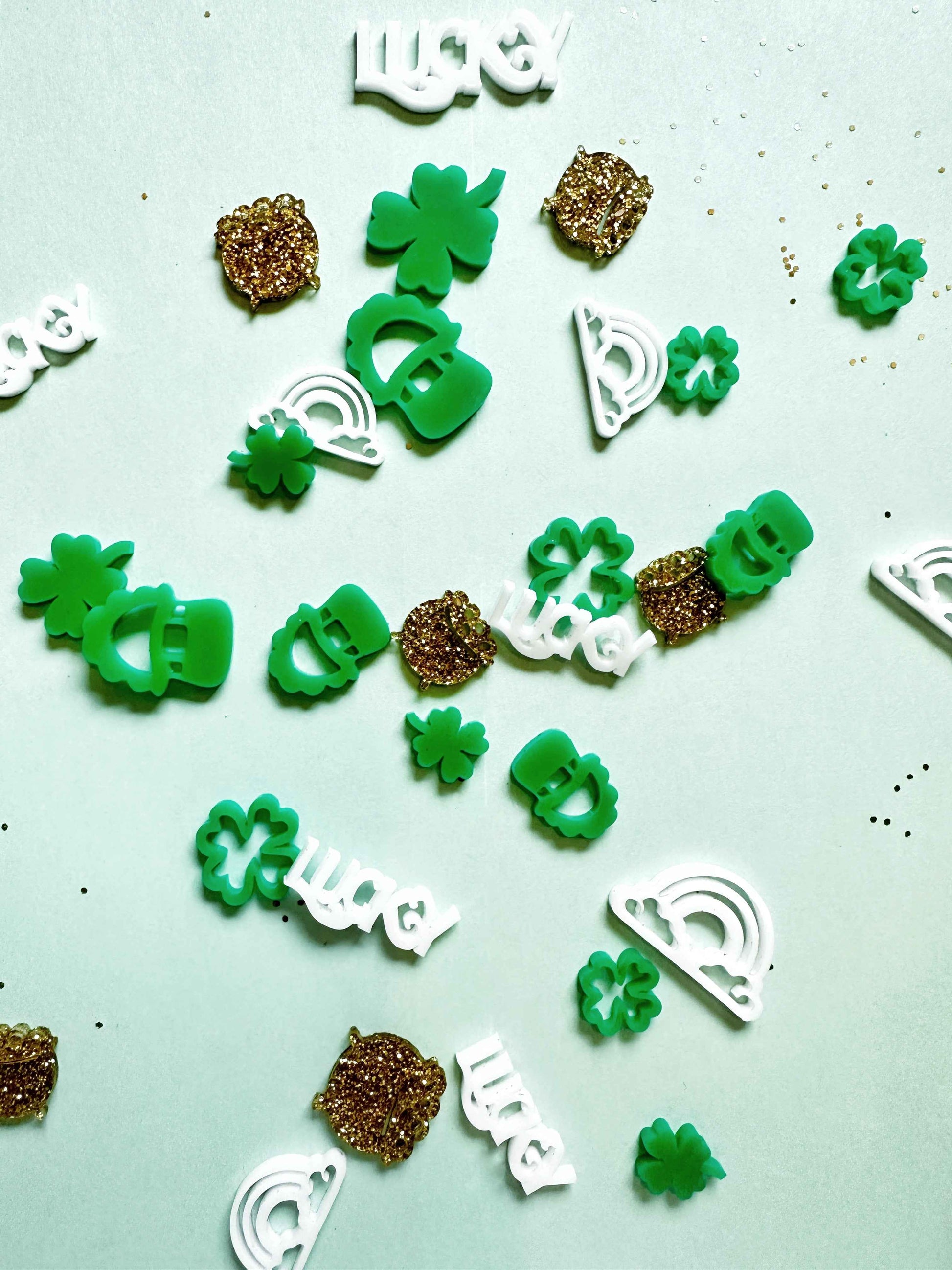 St  Patrick’s Day Acrylic Confetti