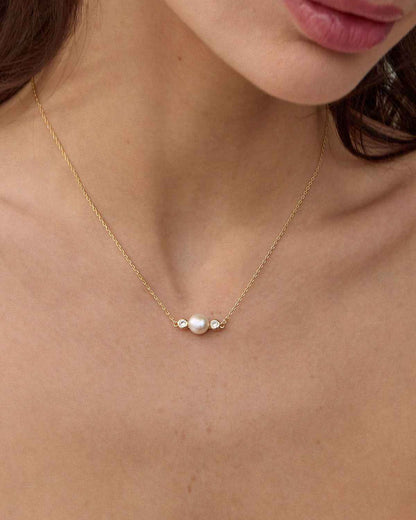 By My Side Pearl Necklace