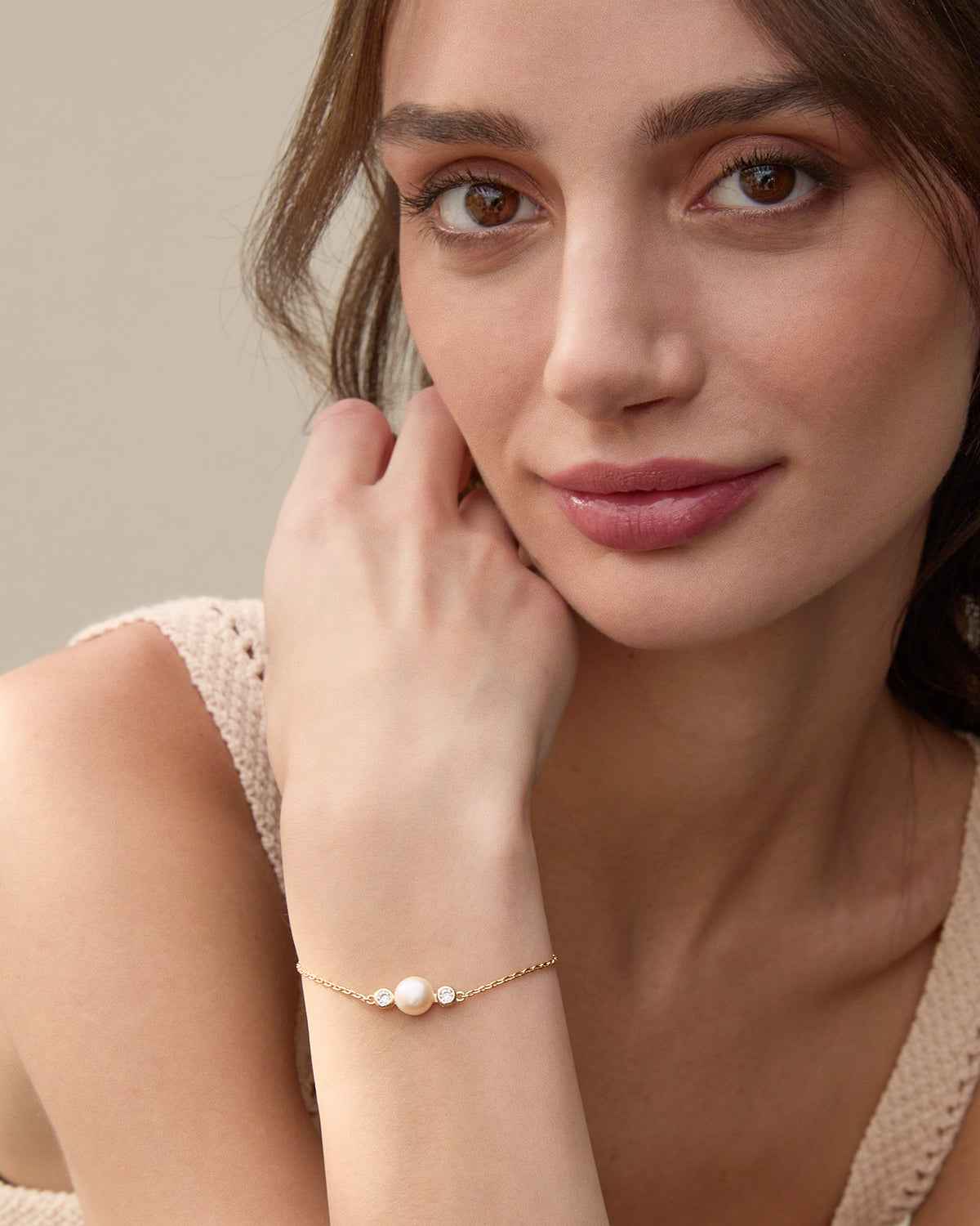 By My Side Pearl Bracelet