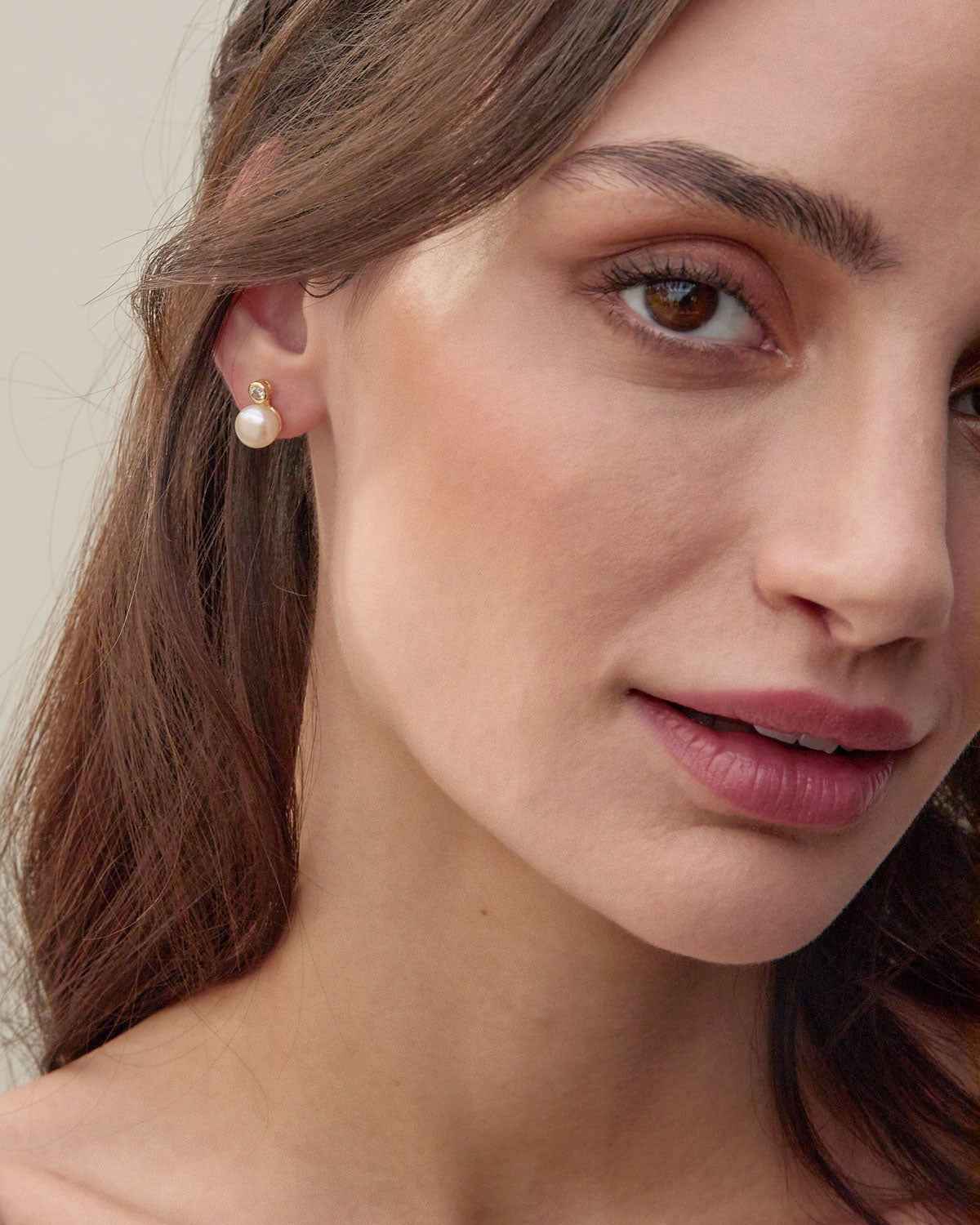 By My Side Pearl Studs
