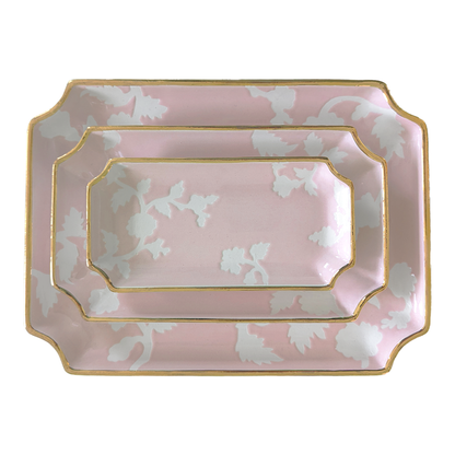 Chinoiserie Dreams Trays with 22K Gold Accent
