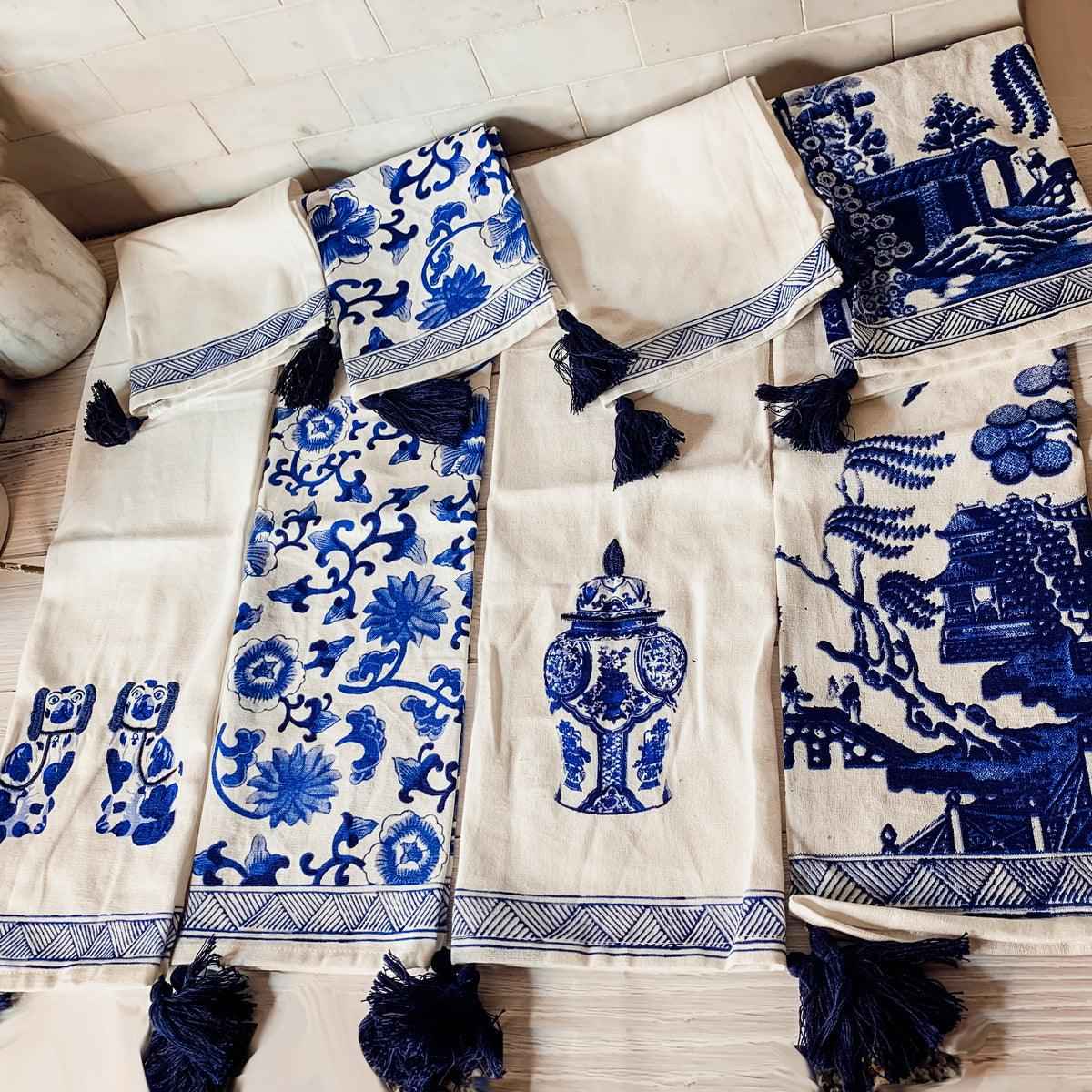 Chinoiserie Tea Towels