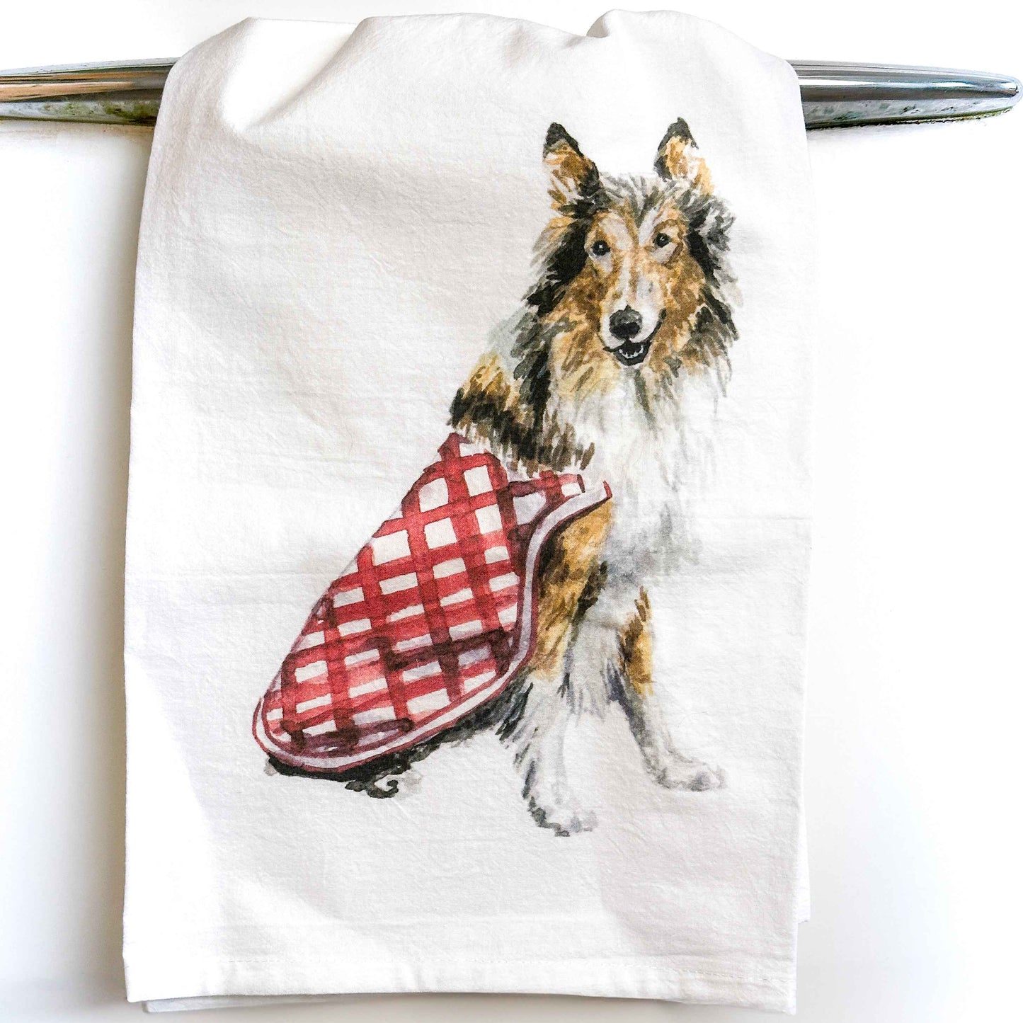 Collie Dog Kitchen Towel