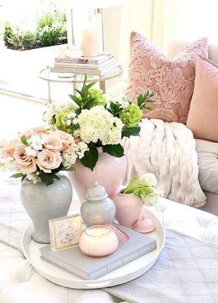 Cherry Blossom Pink Ginger Jars