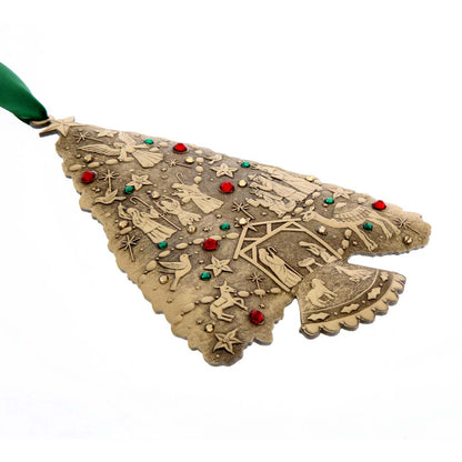O Holy Night Christmas Tree Ornament (Bronze)