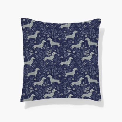 Dachshund Dreams Woven Pillow