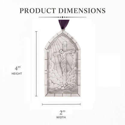 Crucifixion Cathedral Window Ornament