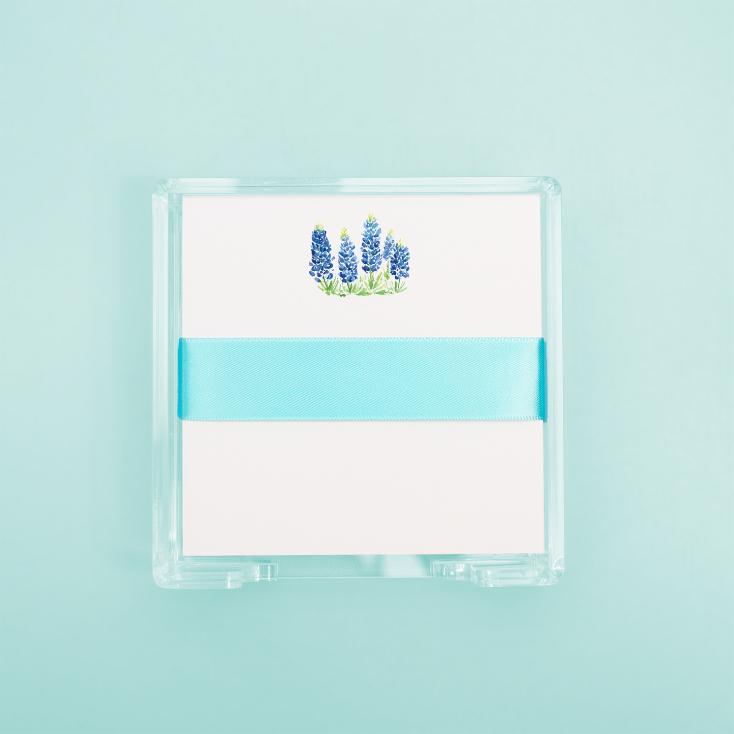 Bluebonnets Field Square Desk Set