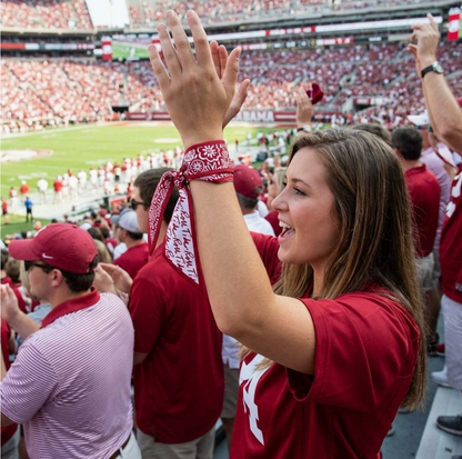 Skinny Scarf – Alabama Crimson Tide