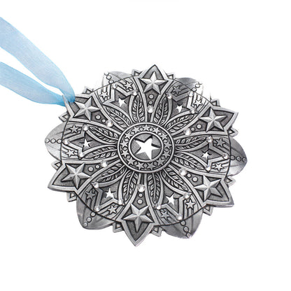 Star Spangled Snow Crystal 2026 Ornament (Aluminum)